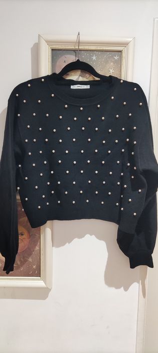 Camisola preta Zara tamanho M