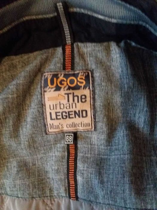 Мужская демисезонная куртка большого размера