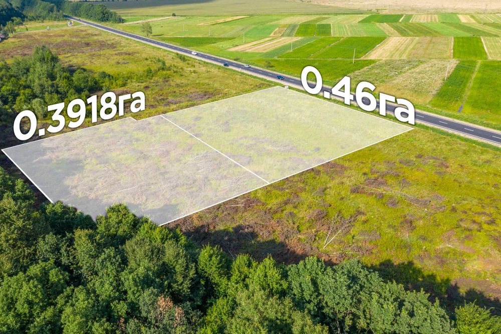 Комерційна земля під будь який бізнес. Перший та другий ряд