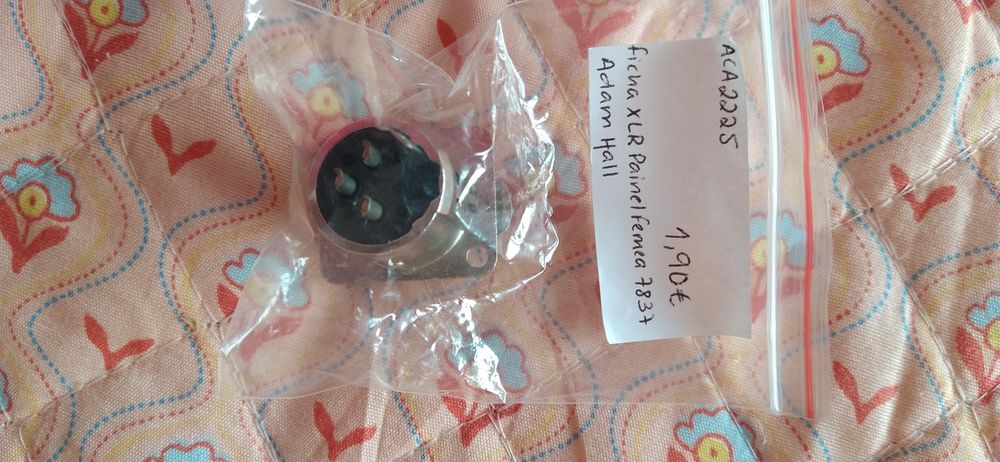 Fichas e adaptador Novo