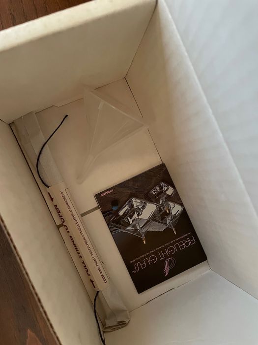 Firelight Glass com pavio e funil