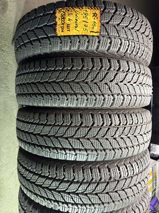 195/75 R16C Uniroyal 6шт