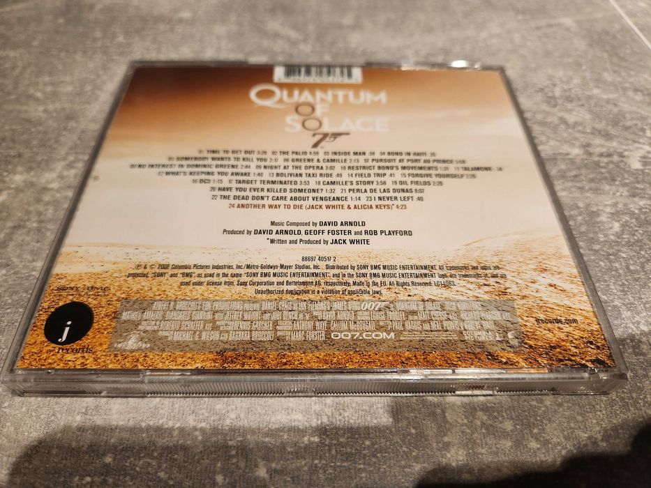 Quantum Of Solace Original Motion Picture Soundtrack