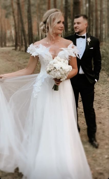 Suknia ślubna projekt indywidualny