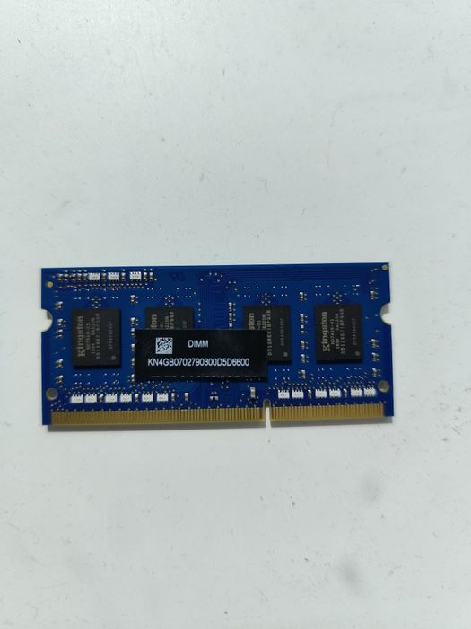 Оперативна пам'ять Kingston (4GB) для ноутбуків