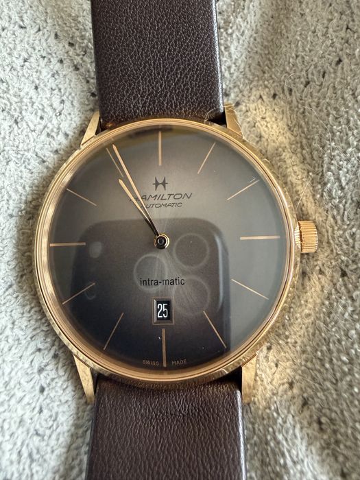 Zegarek automatyczny Hamilton intra-matic