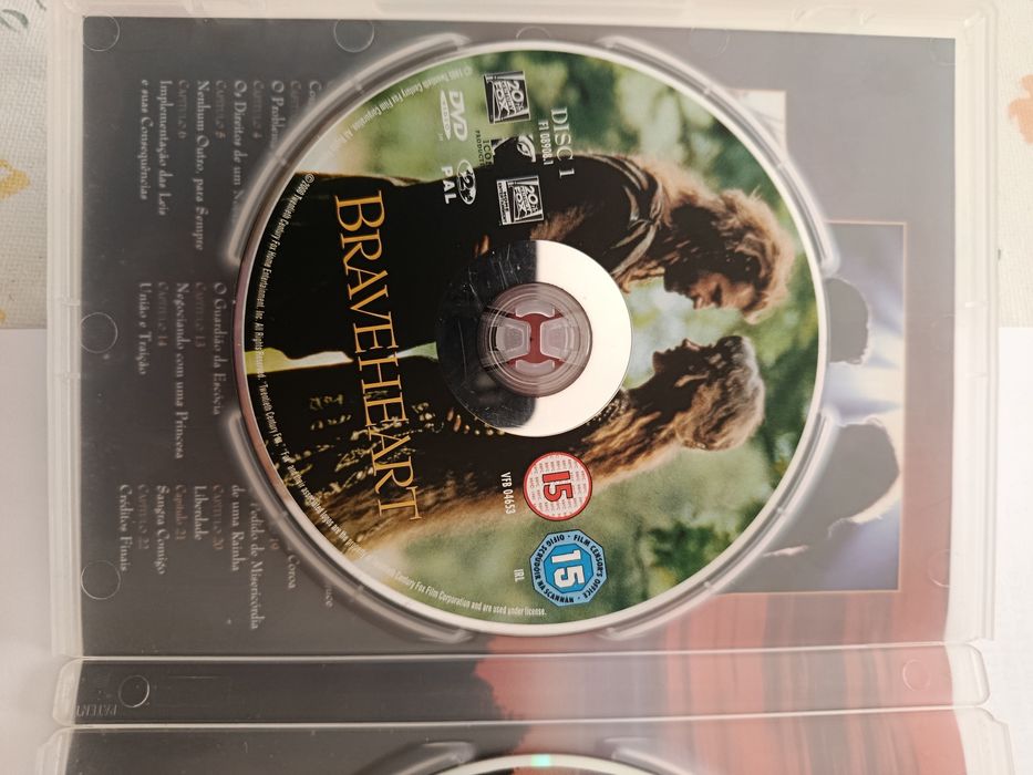 DVD do filme Braveheart