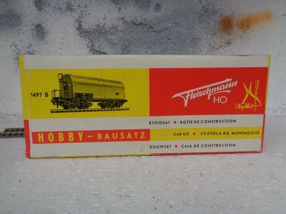 1:87 Fleischmann Vagão mercadorias cisterna da DB comboio  refª 1497 B