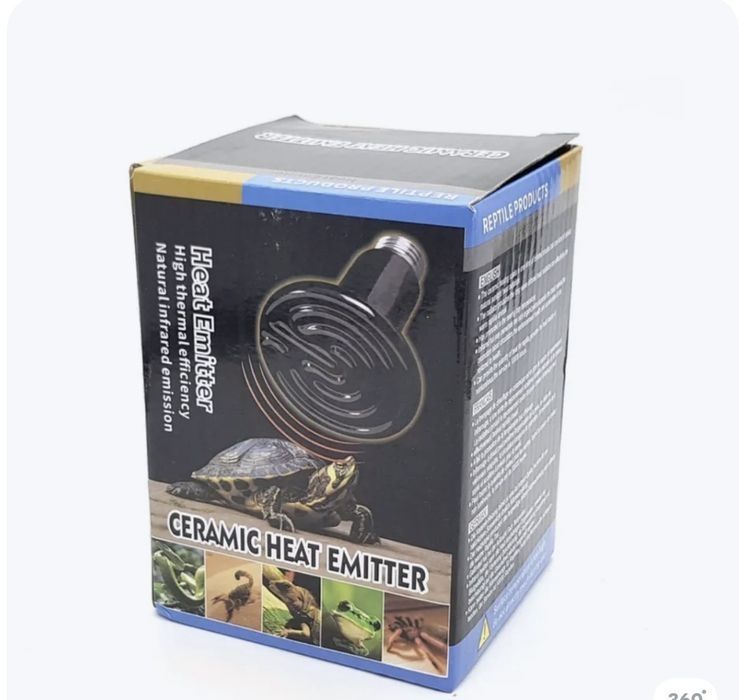 Керамическая лампа для рептилий