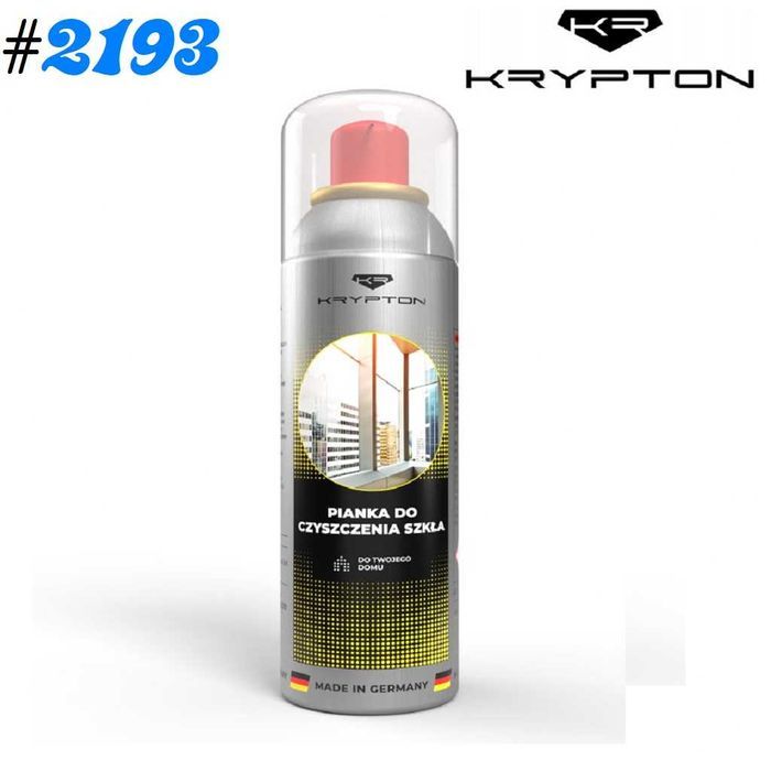 Pianka do czyszczenia szkła 250ml pianka do czyszczenia szyb do szyb