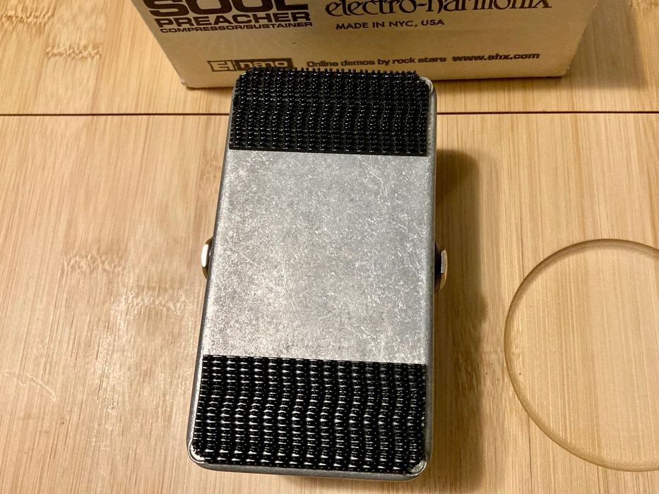 Electro-harmonix Soul Preacher гітарна і бас педаль компресор, як нова