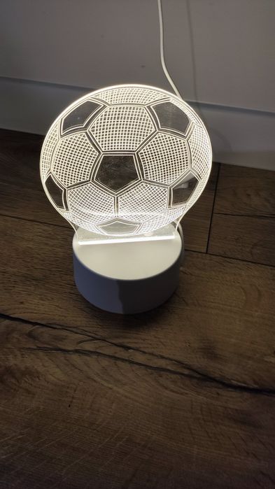 Lampka nocna piłka