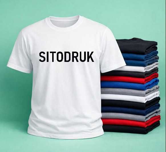 Koszulki z nadrukiem sitodruk