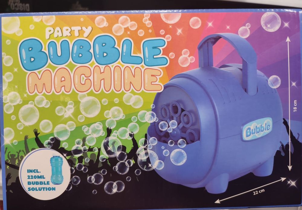 Máquina bolas de sabão