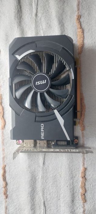 MSI GeForce GTX 1050 Aero ITX 2GB б/в - ігрова відеокарта