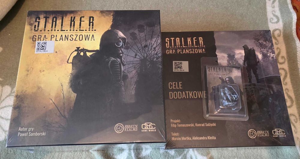 S.T.A.L.K.E.R. Stalker  gra planszowa  - Core Pledge + Monster Hunter PL