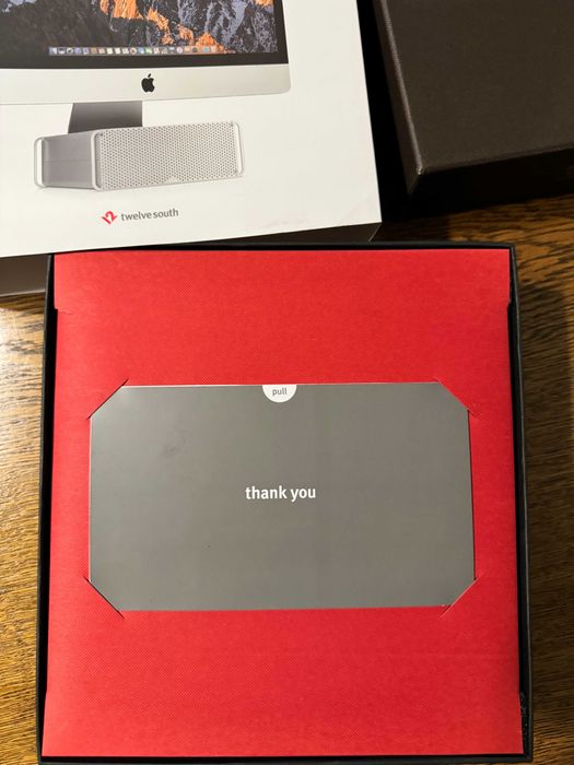 Twelve South HiRise for iMac srebrny z półeczką