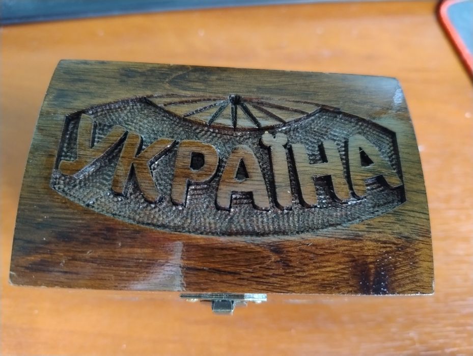 Патріотична шкатулка скринька для прикрас