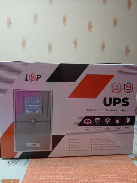 ДБЖ Безперебійник LogicPower LPM-UL1550VA