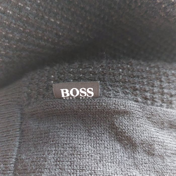 Hugo Boss nowy sweter męski meryno wool wełniany r. L