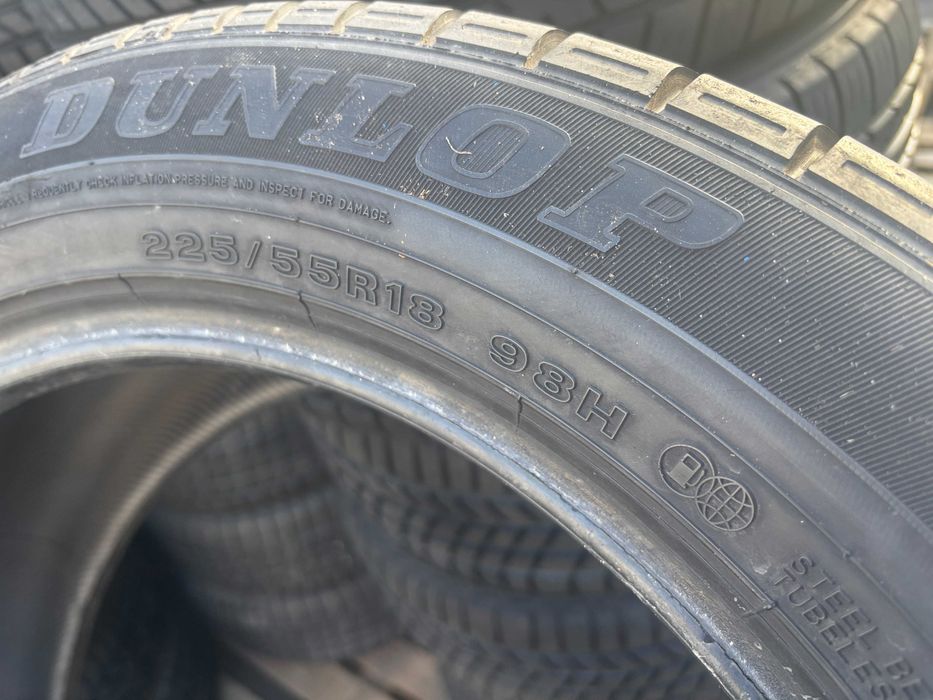 225-55-R18 DUNLOP SP SPORT резина шины 4 штуки GERMANY 2023