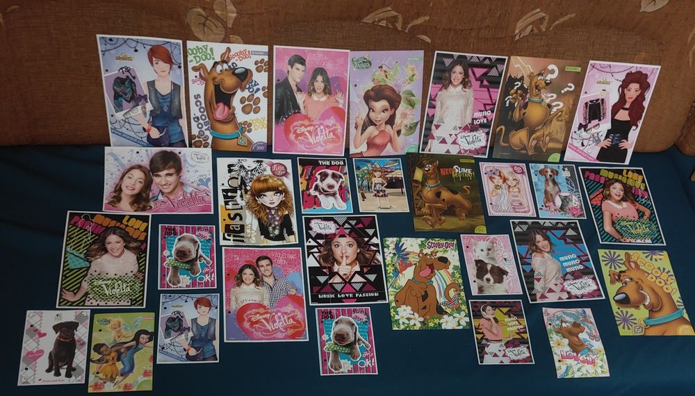 NOWY zestaw karteczek do segregatora Monster High i inne,Nowy segregat