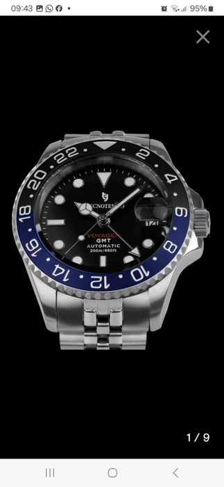 Relógio Tecnotempo Voyager GMT