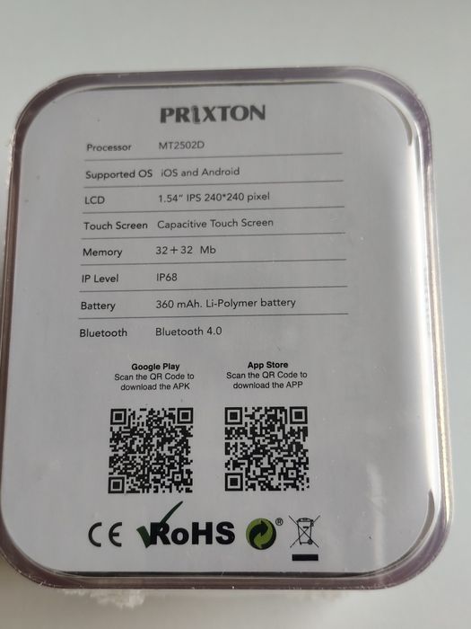 Zegarek smartwatch dla dzieci GPS, Prixton MT2502D NOWY
