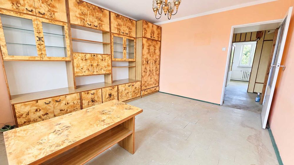 3 pokoje | 46,4 m² | Idealna lokalizacja | balkon