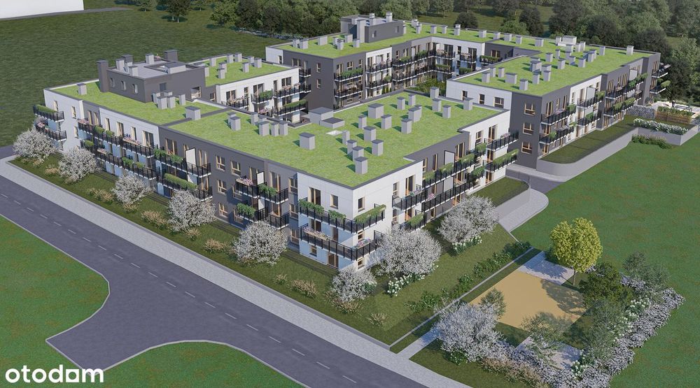 4-pokojowe mieszkanie 70 m² + 2 balkony - Więcej