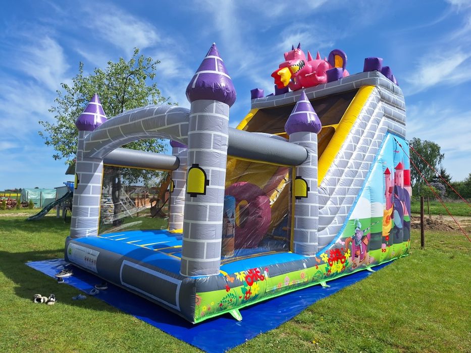 Dmuchaniec zjeżdżalnia komunia urodziny dzień dziecka