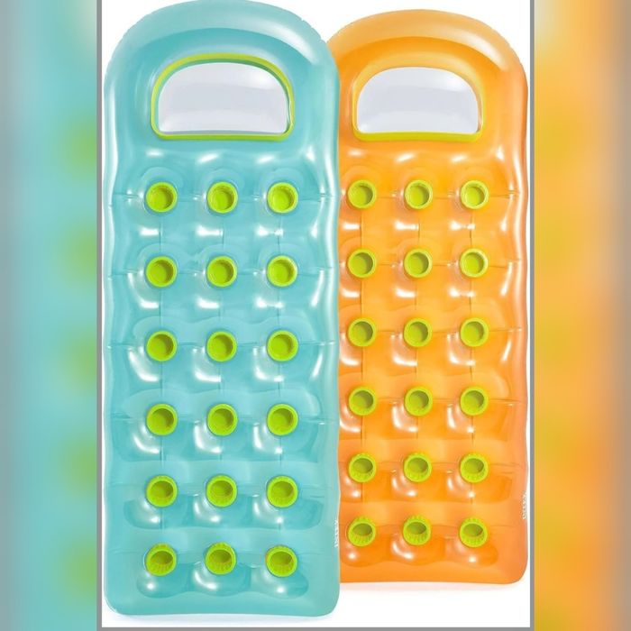 Дитячий надувний плот плотик крокодил скат матрас м'яч детский Intex