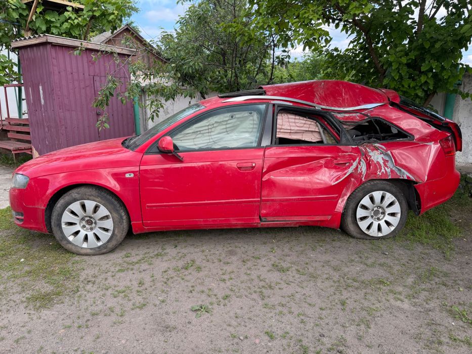 Audi A4 B7 після ДТП