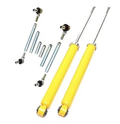 2x Tylne amortyzatory sportowe + Łączniki E46 (98-07) Z4 E85+E86
