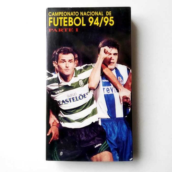 Cassetes VHS do Campeonato Nacional de Futebol 92 a 98