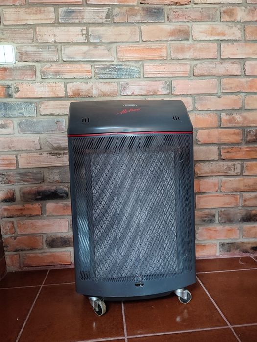 Aquecedor antigo a gás