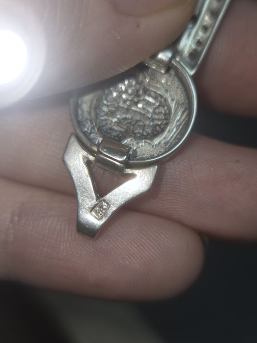 Bransoletka srebrna 925 w stylu Meduzy Versace