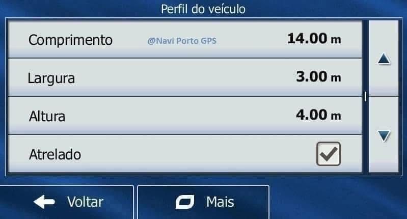 GPS Profissional Camião ou Autocarro GPS 7” ou 9" - Europa 2025/08