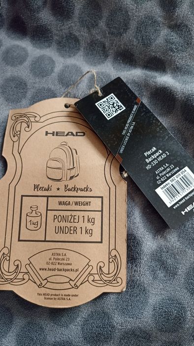 Plecak Head firma Astra jednorożce