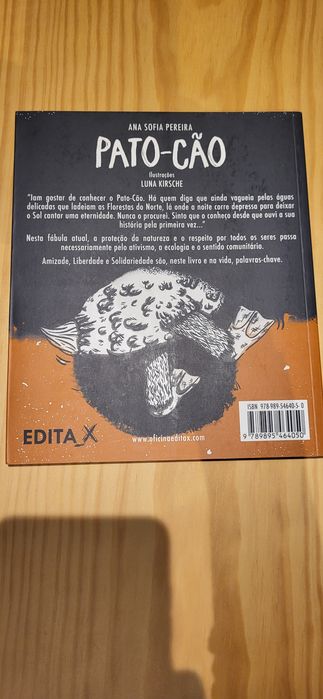 Livro para crianças e jovens Pato-Cão