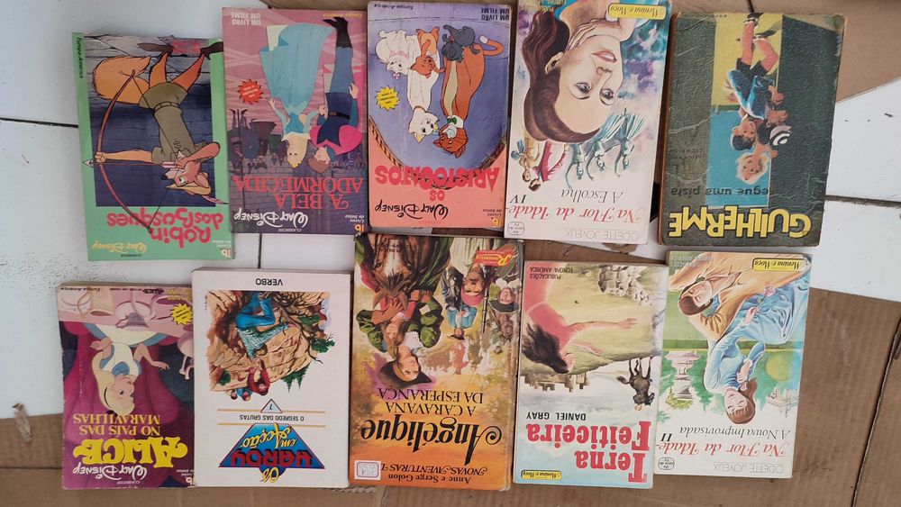 Lote 57 livros de Literatura Juvenil