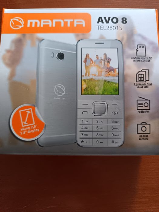 Telefon komórkowy Manta proszę czytać opis