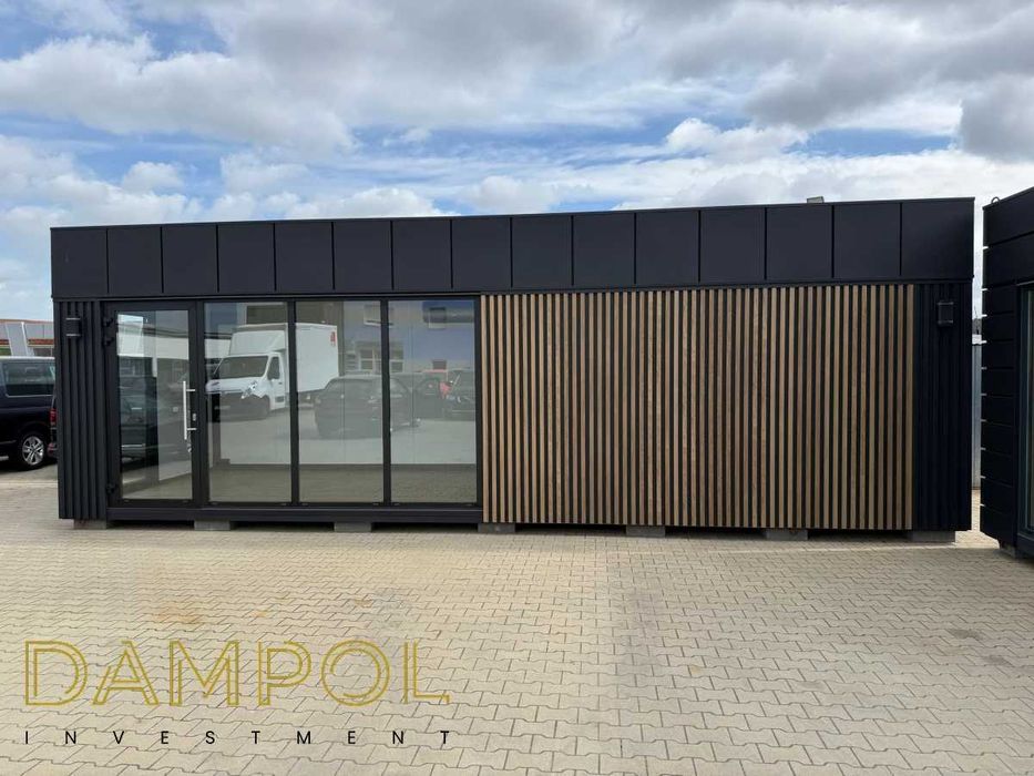 Pawilon 900x300 dom przenośny, pawilon biurowy, leasing - dostępny na miejscu!