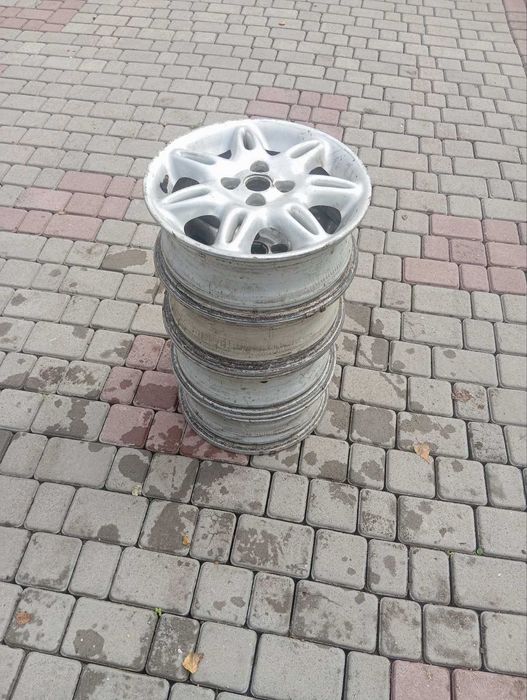 Титани 4х100 r15 et 45 5.5j диски литі алюміній ваз Ланос Opel