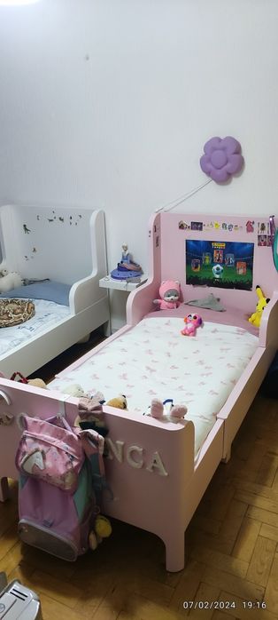 Cama de criança extensível