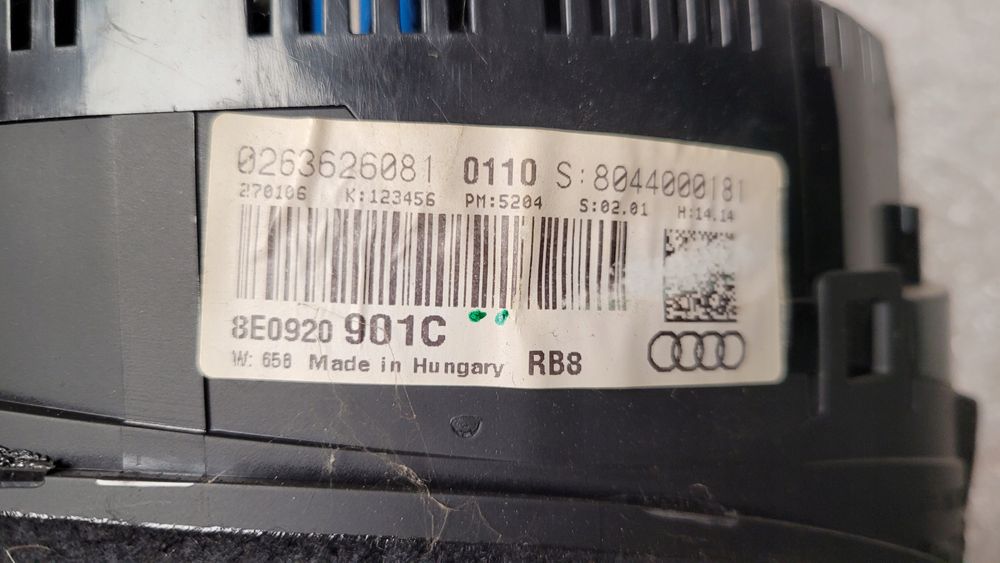 licznik zegary 8e0920901c audi a4 b7