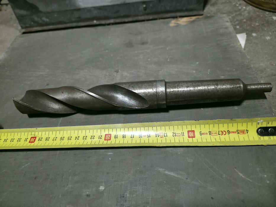 Wiertło kręte Ø37,5 mm MK4 BAILDON – przemysłowe HSS do stali / tokarka / wiertarka
