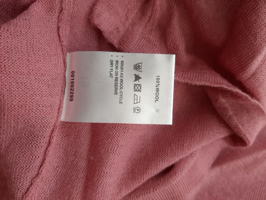 Wełniany sweter różowy, s mint velvet