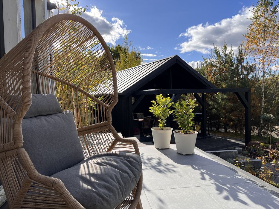 Kaszuby. Domek całoroczny z sauną, balią i wiatą grill. Cisza i spokój