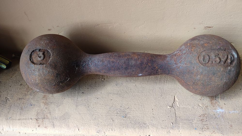 Гантель 3 та 6 кг СРСР в гарному стані. Ціна за 1 кг